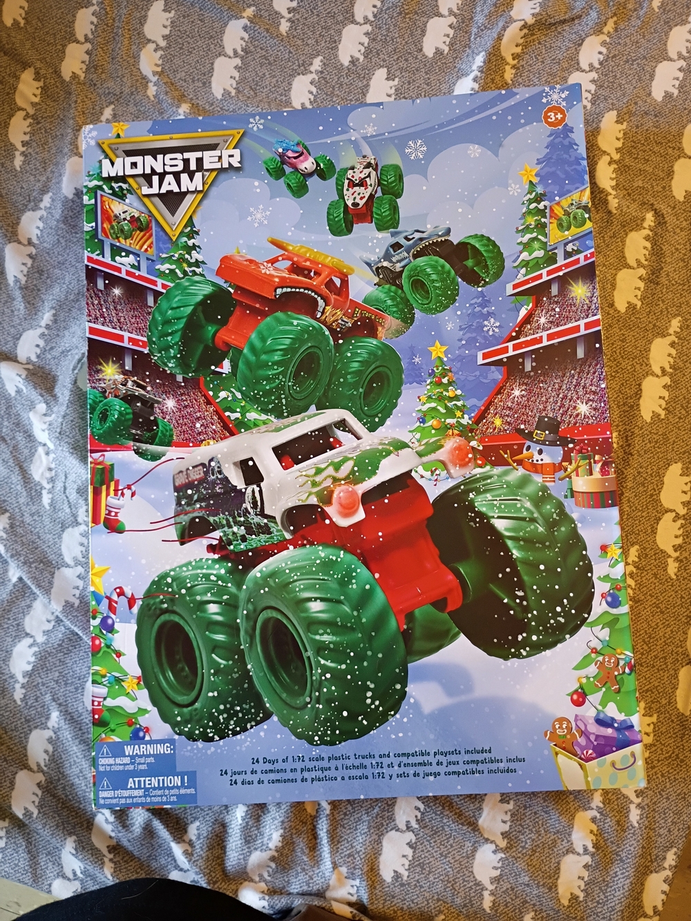 MONSTER JAM 2025 ADVENT CALENDAR PLAYSET
